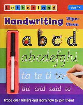 portada Handwriting Wipe-Clean (Letterland)