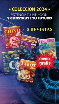 portada Coleccion Predicciones 2024, Feng Shui, Chino, Tarot, Carta Astral