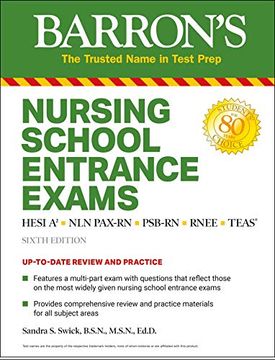 portada Nursing School Entrance Exams: Hesi a2 (in English)