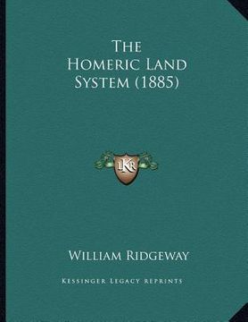 portada the homeric land system (1885) (en Inglés)
