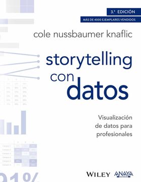 portada Storytelling con Datos: Visualizacion de Datos Para Profesionales