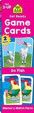 portada School Zone go Fish & Memory Match Farm 2-Pack Game Cards (Cards) (en Inglés)