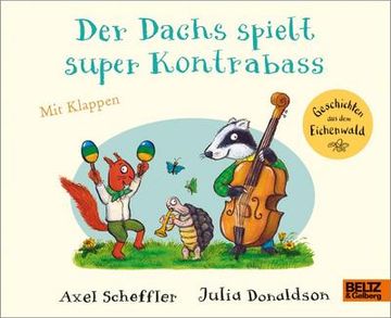 portada Der Dachs Spielt Super Kontrabass (en Alemán)