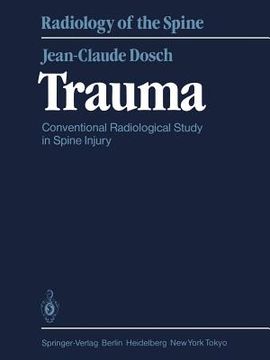 portada trauma: conventional radiological study in spine injury