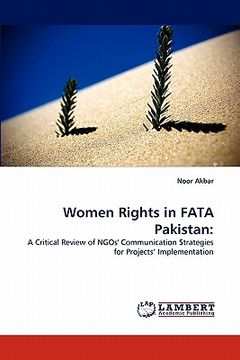 portada women rights in fata pakistan (en Inglés)
