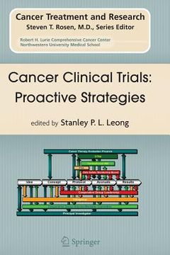 portada Cancer Clinical Trials: Proactive Strategies (en Inglés)