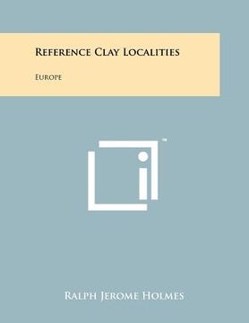 portada reference clay localities: europe (en Inglés)