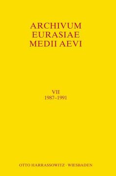 portada Archivum Eurasiae Medii Aevi VII 1987-1991 (en Ruso)