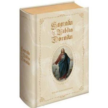 portada La Sagrada Biblia Dorada Mediana (in Spanish)