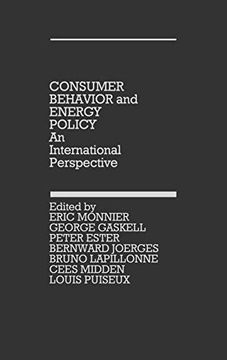 portada Consumer Behavior and Energy Policy: An International Perspective (en Inglés)