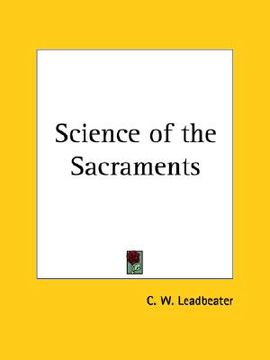 portada science of the sacraments (en Inglés)