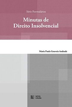 portada Minutas de Direito Insolvencial (en Portugués)