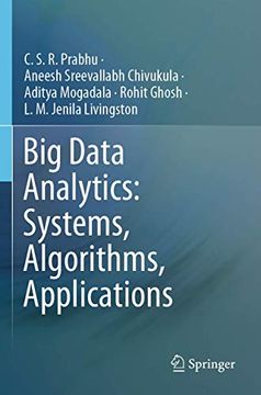 portada Big Data Analytics: Systems, Algorithms, Applications (in English)