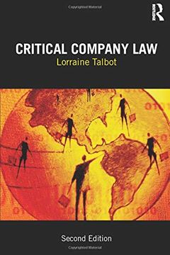 portada Critical Company law (en Inglés)