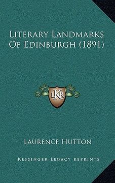 portada literary landmarks of edinburgh (1891) (en Inglés)