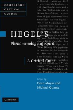 portada Hegel's Phenomenology of Spirit: A Critical Guide (Cambridge Critical Guides) (in English)