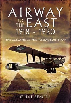 portada Airway to the East 1918-1920 (en Inglés)