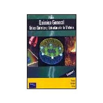 portada Química General: Enlace Químico y Estructura de la Materia, Volumen 1 (Fuera de Colección out of Series)