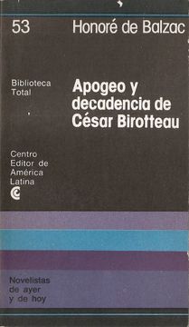 portada Apogeo y Decadencia de Cesar Birotteau