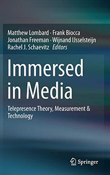 portada Immersed in Media Telepresence Theory, Measurement Technology (en Inglés)