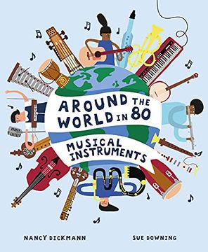 portada Around the World in 80 Musical Instruments: 2 (Around the World, 2) (en Inglés)