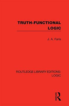 portada Truth-Functional Logic (Routledge Library Editions: Logic) 