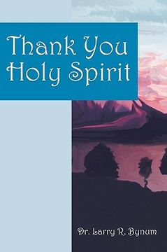portada thank you holy spirit (en Inglés)
