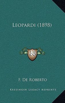 portada leopardi (1898) (en Inglés)