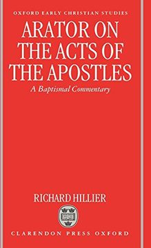 portada Arator on the Acts of the Apostles: A Baptismal Commentary 
