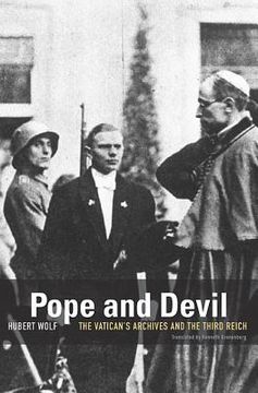 portada pope and devil: the vatican ` s archives and the third reich (in English)