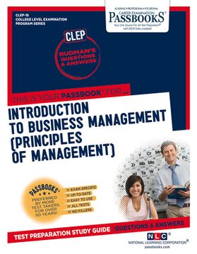 portada Introduction to Business Management (Principles of Management) (Clep-18): Passbooks Study Guide Volume 18 (en Inglés)