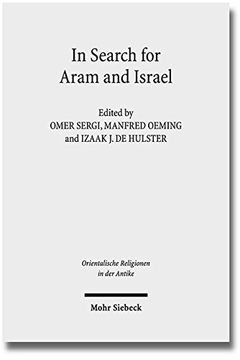 portada In Search for Aram and Israel: Politics, Culture, and Identity (en Inglés)