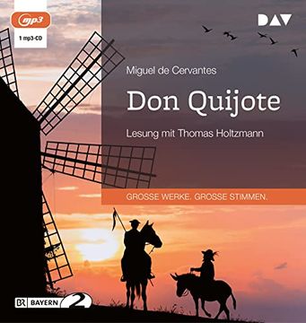 portada Don Quijote: Lesung mit Thomas Holtzmann (1 Mp3-Cd) (en Alemán)