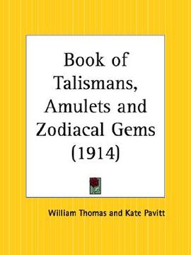 portada book of talismans, amulets and zodiacal gems (en Inglés)