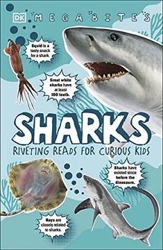 portada Sharks: Riveting Reads for Curious Kids (Mega Bites) (en Inglés)