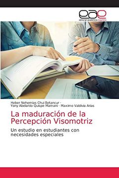 portada La Maduración de la Percepción Visomotriz: Un Estudio en Estudiantes con Necesidades Especiales (in Spanish)