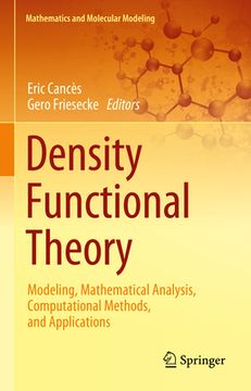 portada Density Functional Theory: Modeling, Mathematical Analysis, Computational Methods, and Applications (en Inglés)