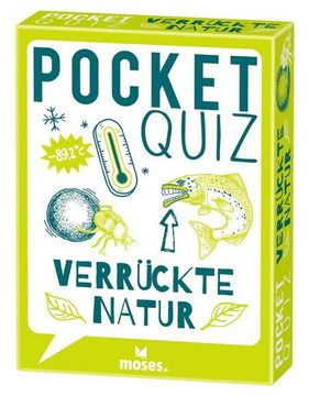 portada Pocket Quiz Verrückte Natur: Pocket Quiz, ab 12 Jahre /Erwachsene (en Alemán)
