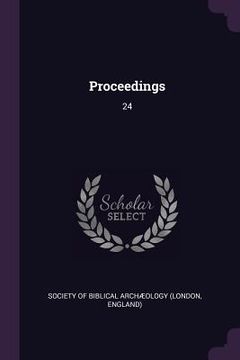 portada Proceedings: 24 (en Inglés)