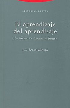 portada El Aprendizaje del Aprendizaje: Una Introducción al Estudio del Derecho (in Spanish)