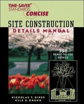 portada Time-Saver Standards Site Construction Details Manual (en Inglés)