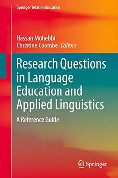 portada Research Questions in Language Education and Applied Linguistics: A Reference Guide (en Inglés)