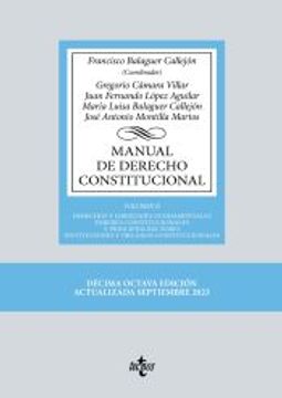 portada Manual de Derecho Constitucional Vol. Ii