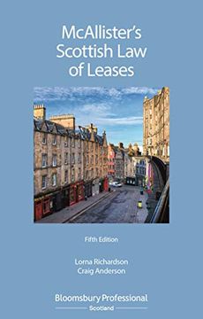 portada McAllister's Scottish Law of Leases (in English)