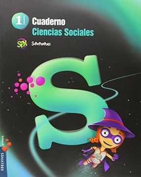 portada Cuaderno Ciencias Sociales 1º Primaria (Superpixépolis)