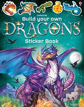 portada Build Your own Dragons Sticker Book (Build Your own Sticker Book) (en Inglés)