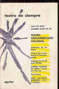 portada Teatro Indoamericano Colonial
