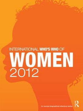 portada International Who's Who of Women 2012 (en Inglés)