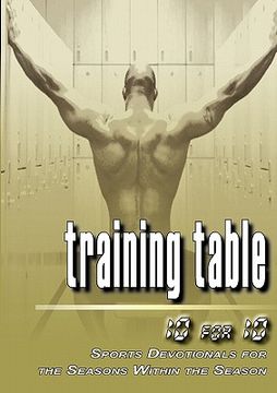 portada training table: 10 for 10 - sports devotionals for the seasons within the season (in English)