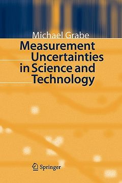 portada measurement uncertainties in science and technology (en Inglés)